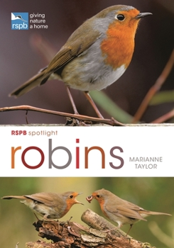 Paperback Rspb Spotlight: Robins Book