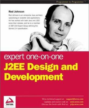 Paperback Expert One-on-One J2EE Design and Development Book