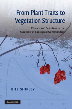 Hardcover From Plant Traits to Vegetation Structure Book