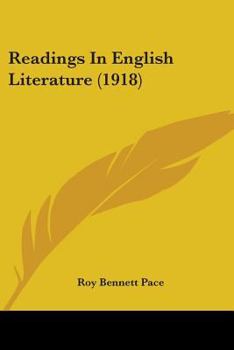 Paperback Readings In English Literature (1918) Book