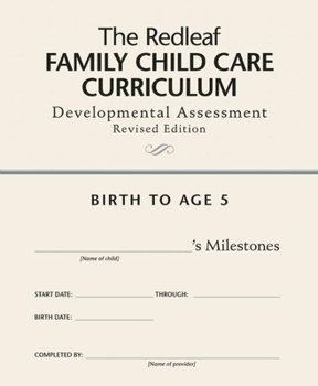 Paperback The Redleaf Family Child Care Curriculum Developmental Assessment [10-Pack] Book