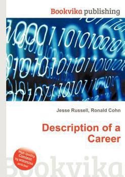 Paperback Description of a Career Book