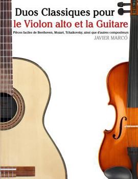 Paperback Duos Classiques Pour Le Violon Alto Et La Guitare: Pi [French] Book
