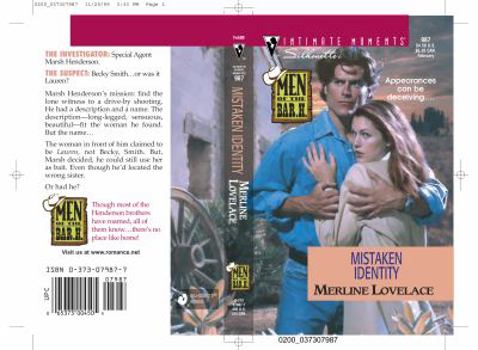 Mistaken Identity - Book #3 of the Men of the Bar H