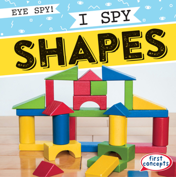 Library Binding I Spy Shapes Book