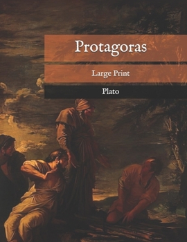 Paperback Protagoras: Large Print Book