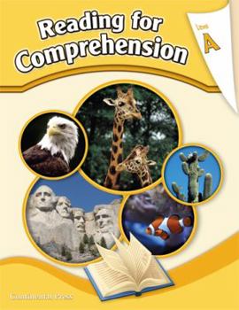 Paperback Reading Comprehension Workbook: Reading for Comprehension, Level A - 1st Grade Book