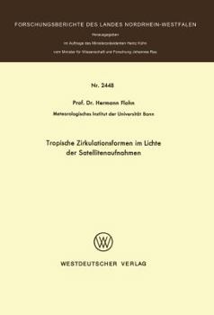 Paperback Tropische Zirkulationsformen Im Lichte Der Satellitenaufnahmen [German] Book