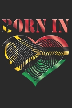 Paperback Vanuatu Notebook: Vanuatu Notebook - college book - diary - journal - booklet - memo - composition book - 120 sheets - Dot Grid paper 6x Book