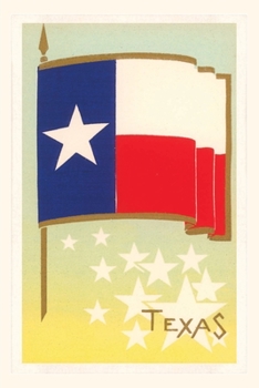 Paperback Vintage Journal Flag of Texas Book