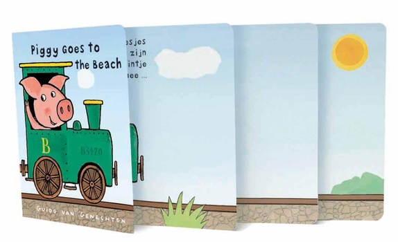 Board book Piggy Goes to the Beach Book