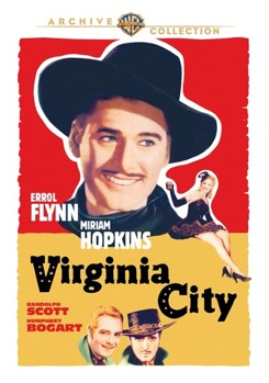 DVD Virginia City Book