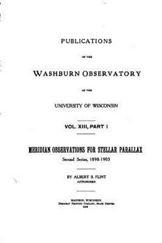 Paperback Publications of the Washburn Observatory of the University of Wisconsin Book