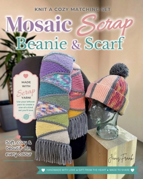 Mosaic Scrap Beanie & Scarf: Knitting Patterns