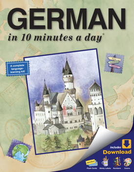 German in 10 Minutes a Day® (10 Minutes a Day Series) - Book  of the 10 Minutes a Day