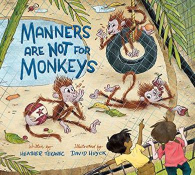 Hardcover Manners Are Not for Monkeys Book