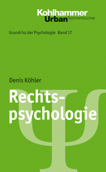Paperback Rechtspsychologie [German] Book