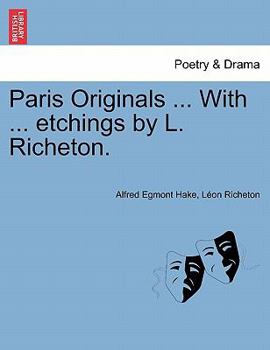 Paperback Paris Originals ... with ... Etchings by L. Richeton. Book