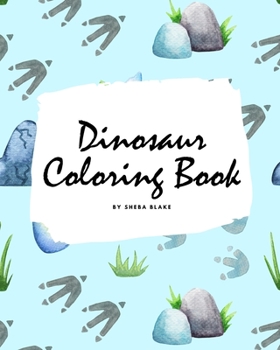 Paperback Dinosaur Coloring Book for Children (8x10 Coloring Book / Activity Book) Book