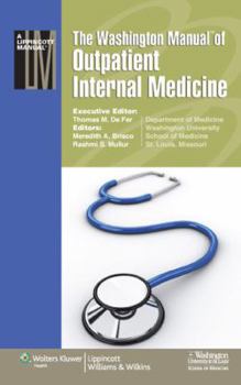 Paperback The Washington Manual of Outpatient Internal Medicine Book