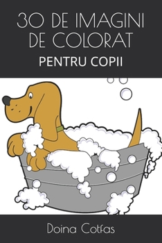 Paperback 30 de Imagini de Colorat: Pentru Copii [French] Book