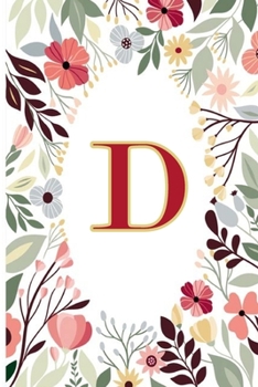 Paperback D: Cute Initial Monogram Letter D To Do List Notebook Book