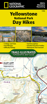 Misc. Yellowstone National Park Day Hikes Map Book