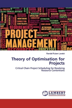 Paperback Theory of Optimisation for Projects Book