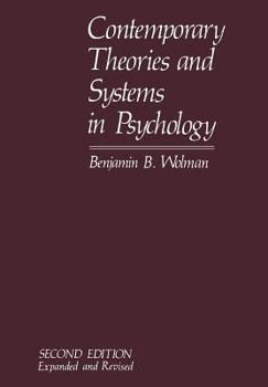 Paperback Contemporary Theories and Systems in Psychology Book