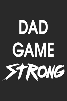 Dad game strome: Paperback Book With Prompts About What I Love About Dad/ Father's Day/ Birthday Gifts From Son/Daughter
