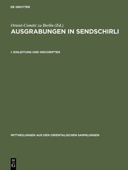 Hardcover Einleitung und Inschriften [German] Book
