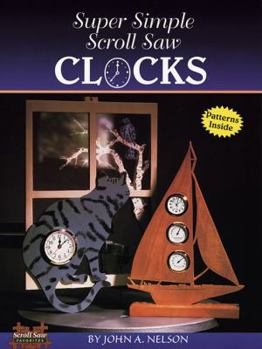 Paperback Super Simple Scroll Saw Clocks Book