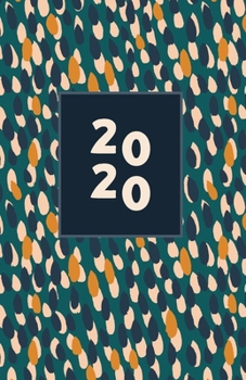 Paperback 2020: Pretty Simple Planner - 5.5 x 8.5 Dated Agenda - Weekly / Daily / Monthly Calendar View - Organizer Book - Soft-Cover Book