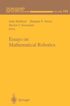 Paperback Essays on Mathematical Robotics Book
