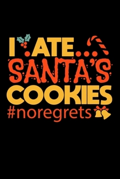 Notebook: Christmas List Naughty Kids Cookies Gift 120 Pages, 6X9 Inches, Blank