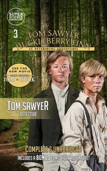 Paperback Tom Sawyer Detective: Tom & Huck: St. Petersburg Adventures (Super Science Showcase) (Complete & Unabridged): Photo Cover Book