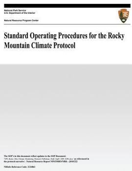 Paperback Standard Operating Procedures for the Rocky Mountain Climate Protocol Book