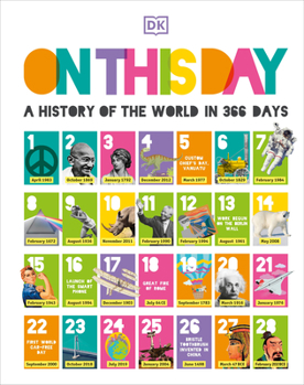 Hardcover On This Day: A History of the World in 366 Days Book