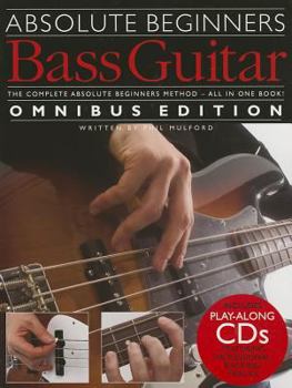 Paperback Bass Guitar [With 2 CDs and Pull Out Chart] Book