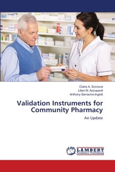 Paperback Validation Instruments for Community Pharmacy Book