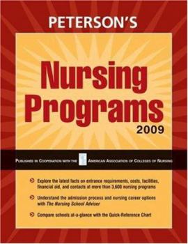 Paperback Nursing Programs 2009 Book