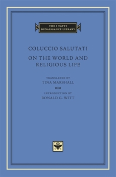 Hardcover On the World and Religious Life Book