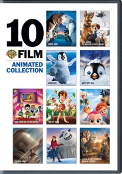 DVD 10 Film Animated Collection Book