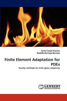 Paperback Finite Element Adaptation for Pdes Book