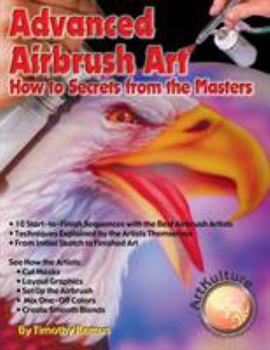Paperback Advanced Airbrush Art Book