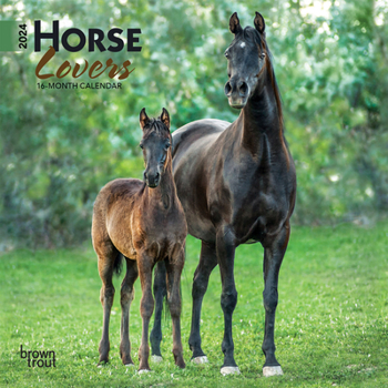 Calendar Horse Lovers 2024 Mini 7x7 Book