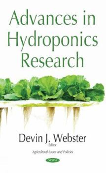 Hardcover Advances in Hydroponics Research Book