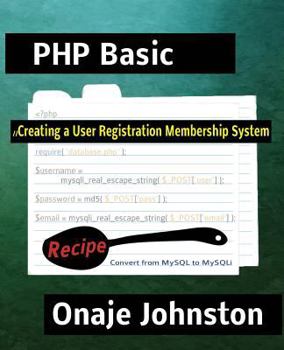 Paperback Creating a User Registration Membership System Book