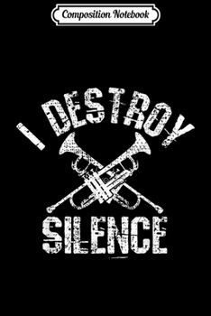 Composition Notebook: Trumpet Player Music Teacher Band Student Premium Journal/Notebook Blank Lined Ruled 6x9 100 Pages