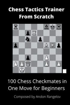 Paperback 100 Chess Checkmates in One Move for Beginners Book
